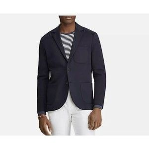MEN POLO RALPH LAUREN Ponte Knit Classic Fit Blazer In Aviator Navy Size Large